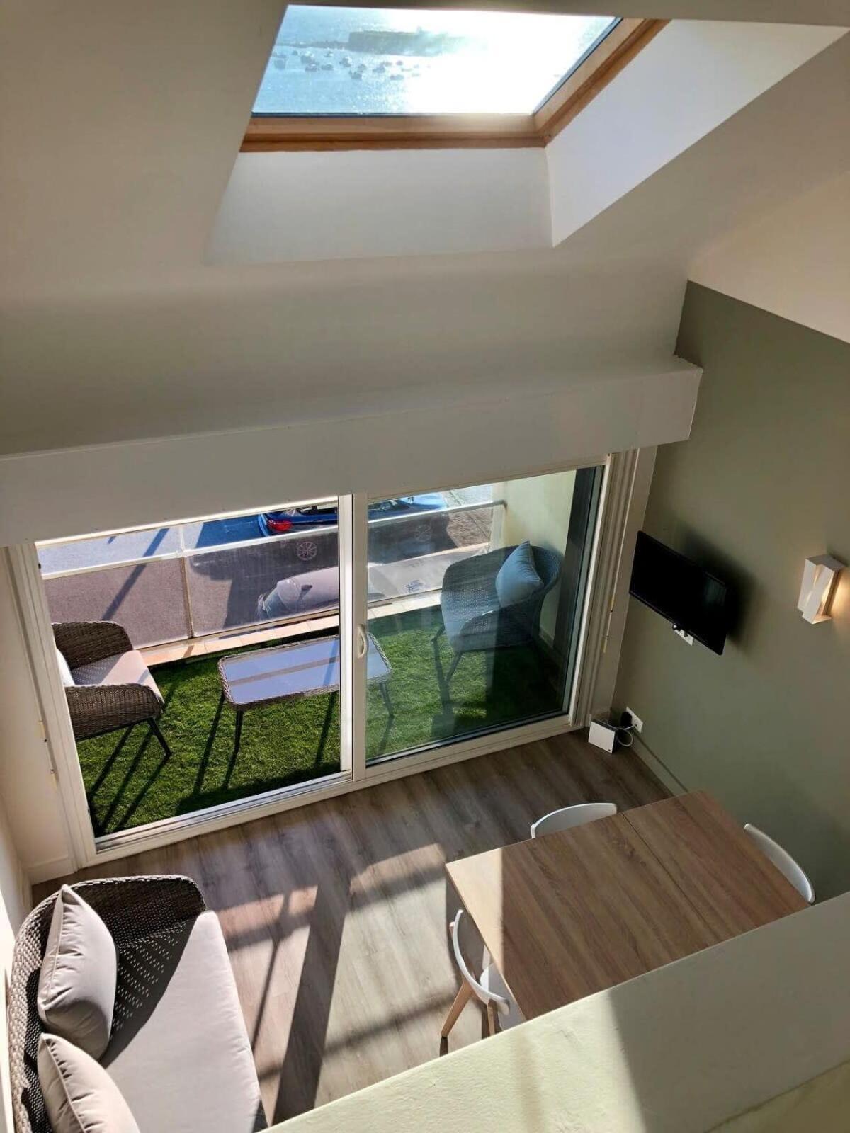 Magnifique Duplex Super Cosy Vue Mer 180 Пломер Екстериор снимка